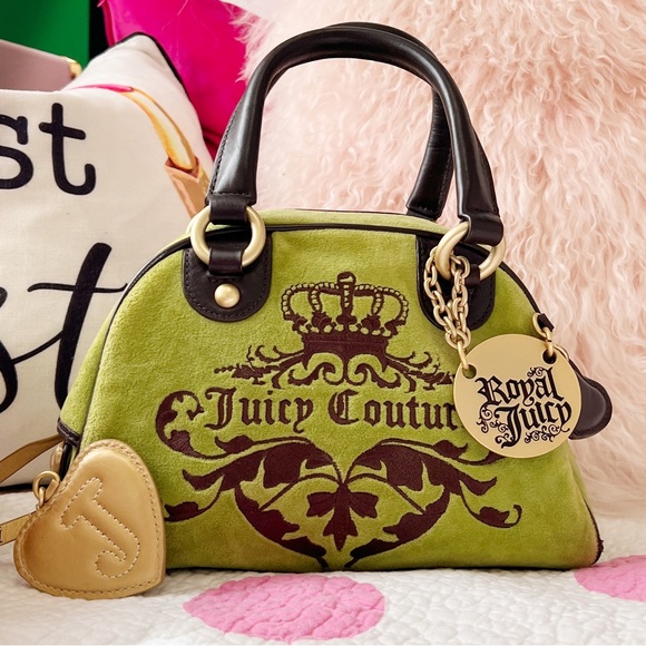 Juicy Couture Bags Vintage Y2k Black Juicy Couture Royal Juicy